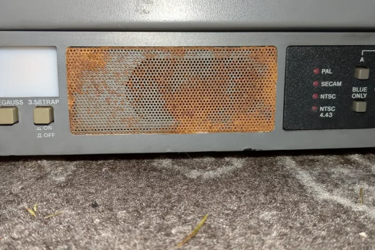 How to Remove Rust from Speaker Grill
