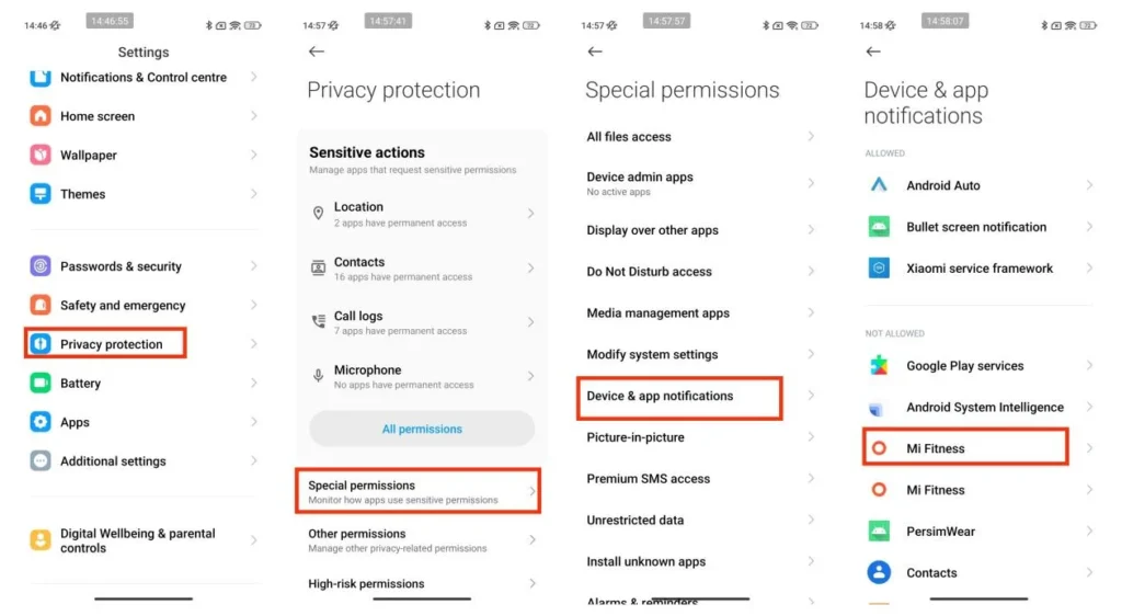Review App Permissions