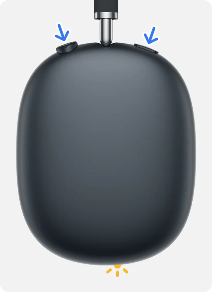 Reset AirPods Max to Factory Settings