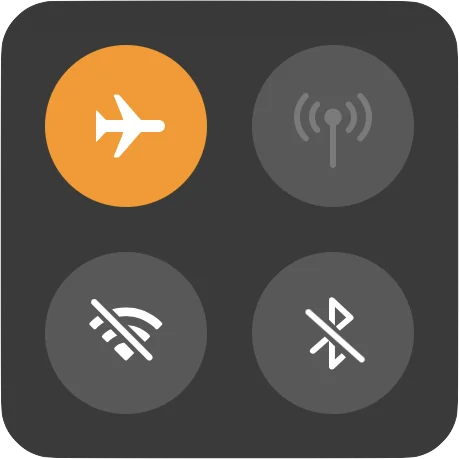  the control center of a mobile device