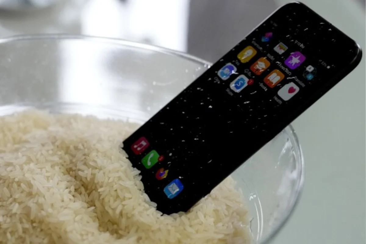 How to Save Your Wet Phone with Rice